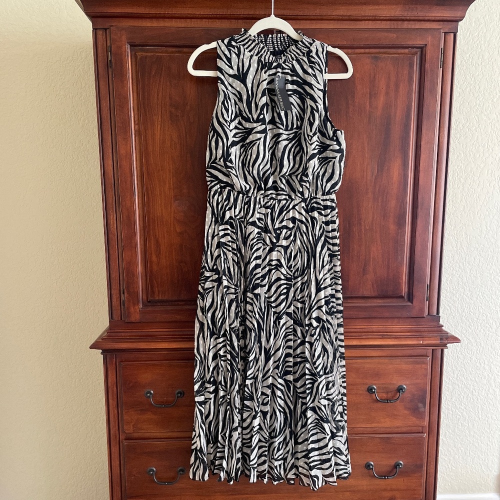 Banana Republic animal print dress